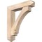 Ekena Millwork Imperial Arts and Crafts Smooth Bracket w/ Offset Brace, Douglas Fir, 7 1/2"W x 36"D x 40"H BKT0806X36X40IMP03SDF - alternate 1